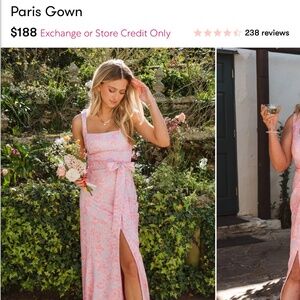 Show me your mumu Paris Gown